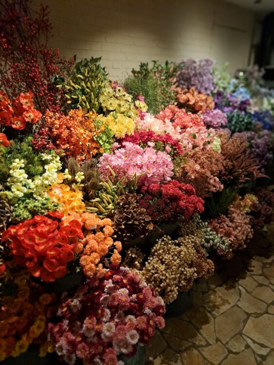 zijdebloemen